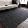 Birkdale Hand Woven Wool Blend Boucle Texture Reversible Rug in Dark Indigo - Medium 120x170 cm (4'x5'6")