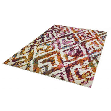 Amelie Modern Art Abstract Geometric Painterly Designs Colourful Rugs
