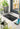 My Black Rubber Curve Reversible Geometric Textured Checked Doormat 45x75 cm
