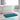 Hug Rug Buddy Teal Blue Washable Non-Slip Polypropylene Shaggy Bath Mat - Rectangle 50x80 cm