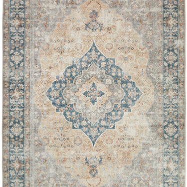 Consept Looms Liberty Classic LIB205 Gold Washable Non-Slip Traditional Hallway Runner Rug