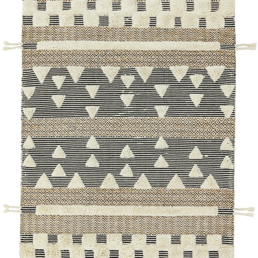 Paloma Casablanca PA04 Hand Woven Kelims Moroccan Tribal Beige/Natural Rug in X-Large 200 x 290 cm
