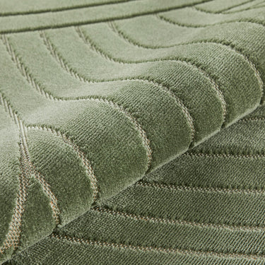 Consept Looms Maze MAZ105 Green By Concept Geometric Textured Modern Rug