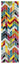 Spectra Ocala Bright Multi Coloured Polypropylene Geometric Textured Rug