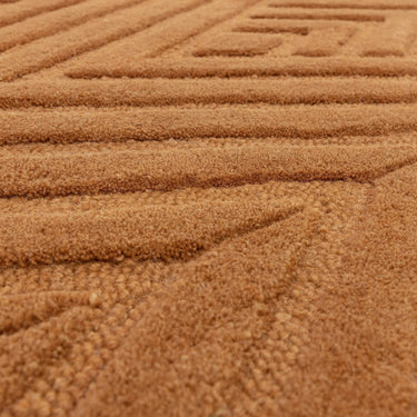 Hague Modern Hand Made Wool Rug in Desert Sand