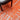 Asiatic London Beau Mermalade Orange Short Pile Cotton Chenille Abstract Rug