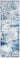 Origins Arctic Scape Ice Blue Cream Washable Non-Slip Cotton Chenille Rug