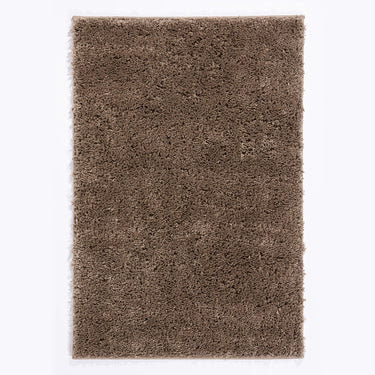 Esselle Larissa Chocolate Brown Washable Non-Slip Polypropylene Shaggy Rug