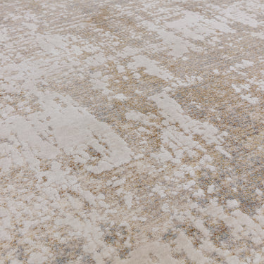 Asiatic London Seville Nasrid Short Pile Touch Silky Beige Natural Abstract Modern Soft Rug
