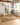 Origins Frame Hand Tufted Soft Silky Thick Shaggy Rug in Silver, Latte and Charcoal Grey