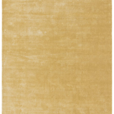 Katherine Carnaby Chrome Hand Made Rug Modern Plain Viscose Silky Shiny Luxurious Gold Rug