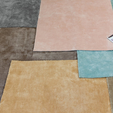 Asiatic London Milo Short Pile Silky Silver Shaggy Traditional Modern Rug