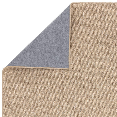 Asiatic London Boden Bobble Sand Beige Washable Wool Polypropylene Textured Rug