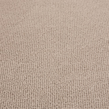 My Mat Soft Washable Bathroom Non Slip Oval, Scallop and Curve Shaped Soft Shag Rug in Beige
