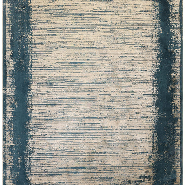 Elodie Contemporary Rug Modern Luxurious Soft Silky Metallic Shine Abstract Rug in Emerald Gold