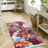My Studio Exotic Palms Non-Slip Kitchen Home Entrance Runner Hall Rug in Multi Colours 65x150 cm