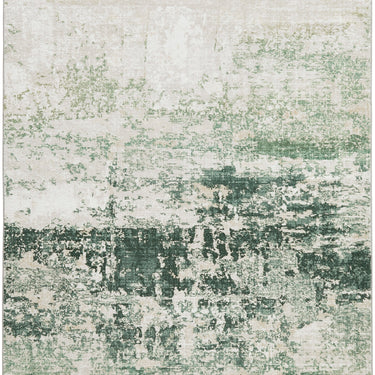 Consept Looms Lux LUX11 Machine Ivory Olive Green Washable Non-Slip Abstract Geometric Rug