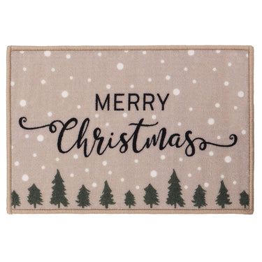 Floormatters Merry Christmas Tree Mat & Runner Set