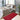 Origins My Red Washable Non-Slip Polypropylene Shaggy Rug - Runner 67x150 cm (2'3"x5')
