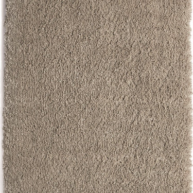 Phoenox My Lux Fluffy Anti-Slip Machine Stone Beige Washable Non-Slip Polypropylene Shaggy Rug