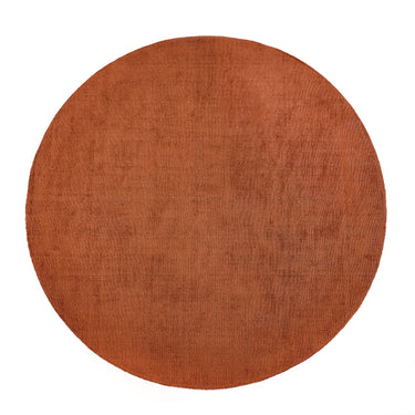 Origins Reef Modern Plain Quality Rug in Rust