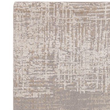 Torino Modern Abstract Rug for Living Room Bedroom Dining Room Wool Viscose Rug in Natural