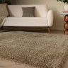 Asiatic London Atlas Thick Pile Natural Polypropylene Shaggy Textured Rug - Small 80x150 cm (2'6"x5')