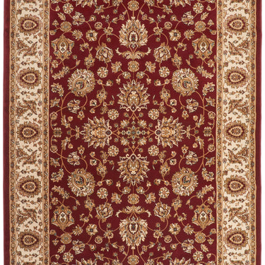 Consept Looms Grand Heritage GH102 Million Point Classic Red Polypropylene Persian Traditional Floral Rug