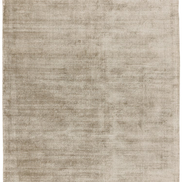 Blade Plain Silky Viscose Soft Rug in Smoke Grey
