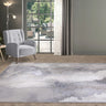 Stellar ST03 Painterly Marbled Beige Natural Polypropylene Abstract Textured Rug - Small 80x150 cm (2'6"x5')