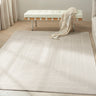 Calvin Irradiant IRR02 Ivory Geometric Textured Modern Rug - 119 x 180 cm (3'11"x5'11")