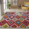 Carnaval CAR106 Vibrant Multi Colours Modern Geometric Rug by Concept Looms - Medium 120x170 cm (4'x5'6")