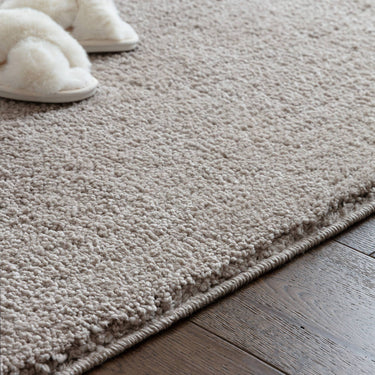 Asiatic London Super Snug Light Grey Washable Shaggy Textured Rug
