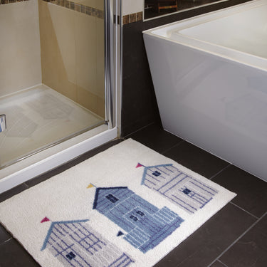 Hug Rug Bathroom Washable Plush Non-Slip Mat in Sea Turtles Geese and Various Patterned