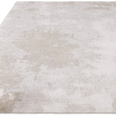 Asiatic London Stellar ST01 Marbled Beige Natural Polypropylene Abstract Textured Rug