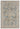 550AG Blue Traditional Vintage Textured Bordered Hallway Runner Rug