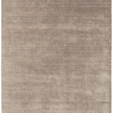 Darcy Biscuit Striped Luxury By Hand-Woven Wool Viscose Geometric Rug