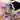 Nourison Prismatic PRS20 Hand-Tufted New Zealand Wool and Silk Floral Motifs Grey Lilac Multicolour Rug