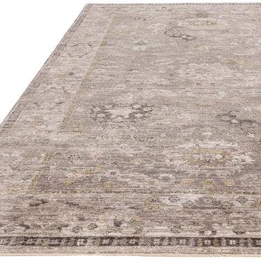 Asiatic London Jasper JA03 Living Antique Beige Natural Cotton Traditional Vintage Floral Rug