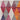 Muse MU24 Harlequin Modern Geometric Pink Multi Colours Rug