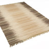 Consept Looms Fusion Knitted Natural Beige Wool Traditional Geometric Textured Rug 200x290 cm