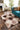 Origins 3D Geo Silky Diamond Beige Hand-Carved Shaggy Geometric Rug