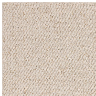Asiatic London Boden Bobble Ivory White Washable Wool Polypropylene Textured Rug