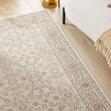 Consept Looms Olivia OLI104 Grey Khaki Traditional Bordered Modern Rug