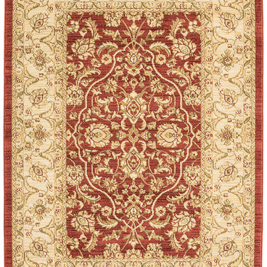 Windsor WIN02 Traditional Classic Rug Hallway Runner in Rust