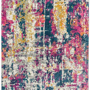 Colt CL01 Abstract Modern Art Rug in Multi Colours