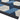 Asiatic London Camden Tufted Blue Grey Wool Viscose Geometric Textured Rug