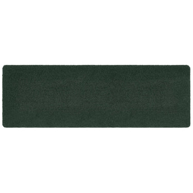 Washable Non Slip Soft Forest Green Door Mat Hallway Entrance Rug