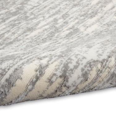 Calvin Enchanting ECH03 Grey Beige Polypropylene Abstract Modern Rug