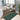 My Mat Forest Green Washable Non-Slip Polypropylene Shaggy Rug - Runner 67x150 cm (2'3"x5')